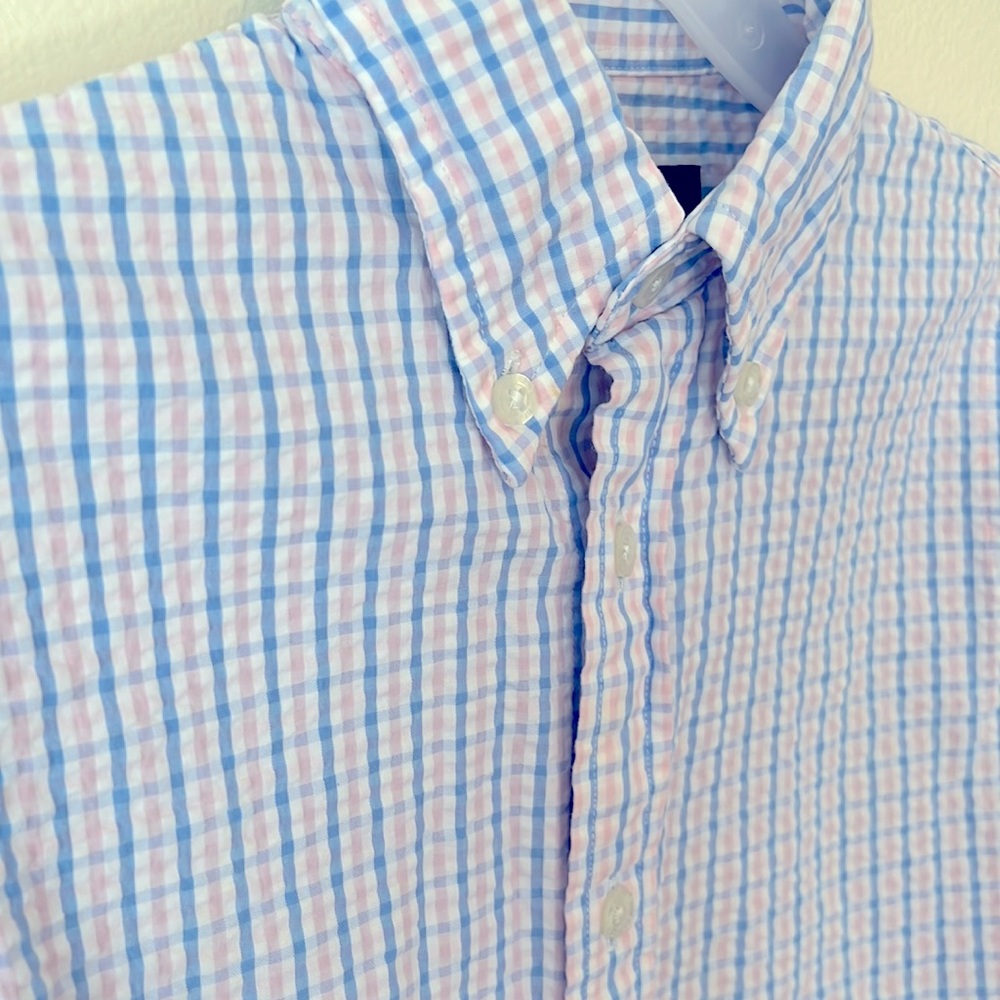 Brooks Brothers seersucker shirt